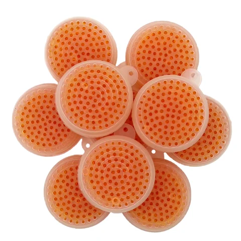자세히 둘러보기 10 Pcs 오렌지 건조제 재사용 가능한 건조제 가방 재사용 가능한 실리카 젤 비즈 건조제 수분 흡수기 제습기