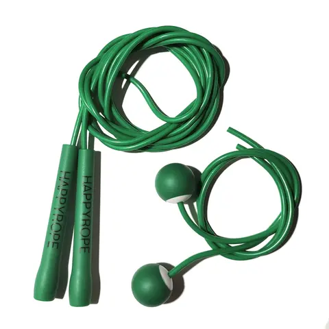 2 in 1 어린이 점프 밧줄 무선 무선 공 및 밧줄 초보자 HAPPYROPE 어린이 PVC 밧줄 작은 손잡이 사용하기 쉬운