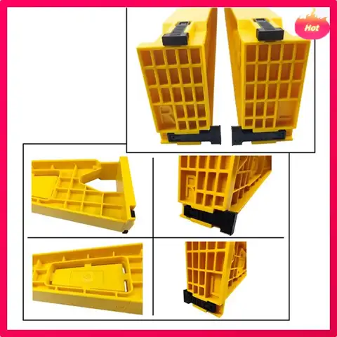 Go To 자세히 둘러보기 2Pcs 서랍 가이드 레일 설치 로케이터 레일 해결사 목공 DIY 보조 도구