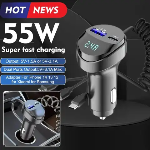 1. **무선 연결**: Y50 TWS 헤드폰은 블루투스 기술을 지원하여 다양한 장치(Xiaomi, Huawei, LG 등)와 무선으로 연결할 수 있습니다. 3 in 1 USB 차량용 고속 충전기 3.1A 타입 C 전압 표시 차량용 어댑터 접이식 충전 케이블 (아이폰, 삼성, 샤오미용)