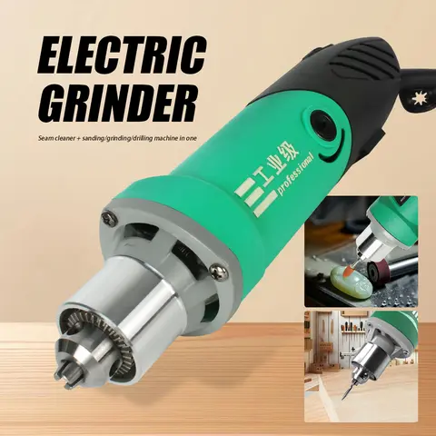 자세히 둘러보기 480W 전기 다이 그라인더 조각사 연삭 기계 폴리 셔 드릴 다기능 조절 속도 전기 드릴