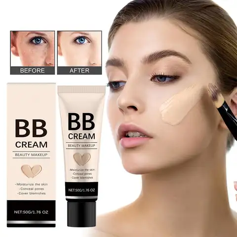 Go To 자세히 둘러보기 BB 크림 베이스 메이크업 오래 지속되는 방수 브라이트닝 리퀴드 30ml 블레미쉬 스킨 파운데이션 톤 메이크업 커버 페이스 컨실 Q3N2
