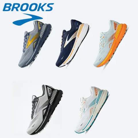 Go To 자세히 둘러보기 Brooks Adrenaline GTS 23 남성용 러닝 스니커즈 - 로드, 아웃도어 및 캐주얼 테니스를 위한 쿠션형 지원