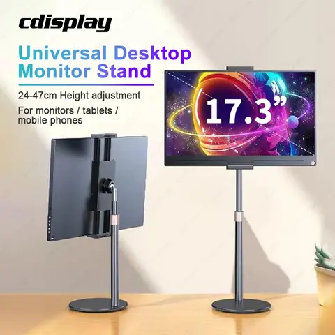 1. **인체공학적 디자인**: LDL-MOUNT APL-NB2는 사용자의 편안한 자세를 유지할 수 있도록 인체공학적으로 설계되어, 작업 시 목과 허리에 부담을 줄입니다. Cdisplay 휴대용 모니터 스탠드 조정 가능한 높이 데스크탑 스탠드 전화 IPad 태블릿 홀더 노트북 컴퓨터 스탠드 액세서리