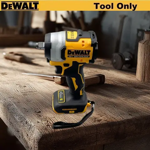 자세히 둘러보기 Dewalt DCF922 전기 임팩트 렌치 충전식 고토크 406Nm(역방향) 1/2