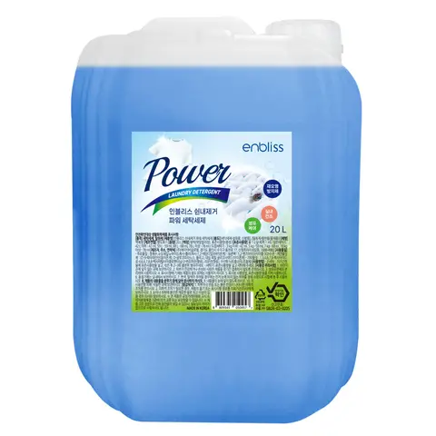 Go To 자세히 둘러보기 Enbliss detergent 인블리스 쉰내 제거 파워 세탁세제 20L