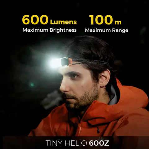 자세히 둘러보기 FLEXTAIL TINY HELIO 600Z - 야외 캠핑 러닝 하이킹 낚시를 위한 6가지 모드를 갖춘 초경량 LED 충전식 헤드라이트