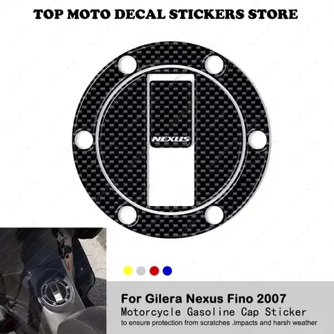 Go To 자세히 둘러보기 Gilera Nexus Fino 2007 용 가솔린 캡 보호 스티커 스티커 세트 오토바이 액세서리 3D 젤 에폭시 수지 스티커