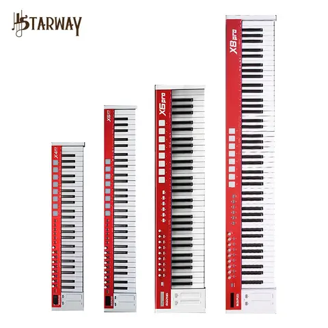 Go To 자세히 둘러보기 Midiplus X8 / X6 Pro 61 88 키 전자 오르간 전문 피아노 연습 음악 악기 음악 배열 MIDI 키보드