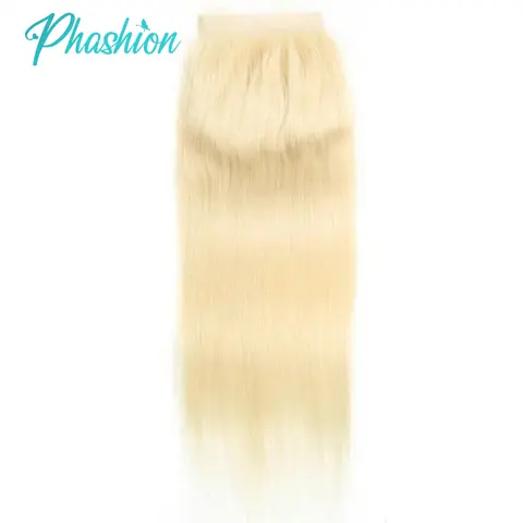 자세히 둘러보기 Phashion 금발 5x5 레이스 클로저 613 StraightWave 13x4 레이스 정면 인간의 머리카락 Hd 투명 Pre 뽑은 브라질 레미 헤어