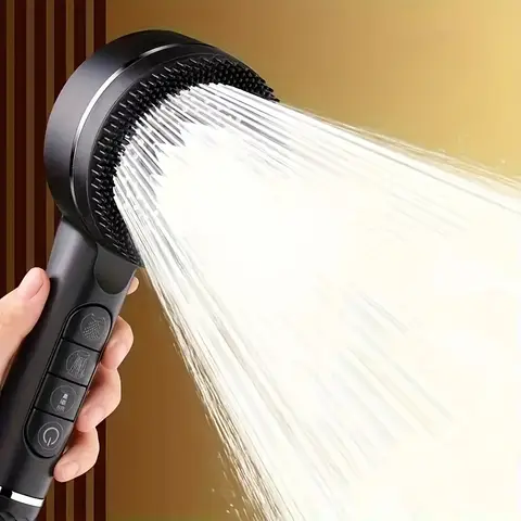 1. **조정 가능한 모드**: 135mm 빅 패널 샤워 헤드는 3가지 샤워 모드를 제공하여 사용자가 필요에 맞게 물의 흐름과 강도를 조절할 수 있습니다. 각 모드는 다양한 욕실 경험을 제공하며, 욕조 마사지 효과를 더해줍니다. 액세서리 | 조절 | 헤드