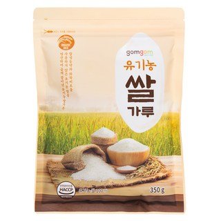 자세히 보기 곰곰 유기농 쌀가루, 350g, 1개