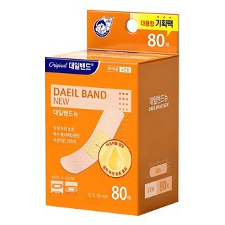 자세히 보기 대일밴드 뉴, 80개입, 1개