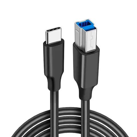 2. **속도**: USB 3.0 케이블은 데이터 전송 속도가 빠르며(최대 5Gbps), 고속 데이터 전송 및 충전을 지원합니다. 도킹 스테이션용 USB C-B 3.0 데이터 케이블, 외장 하드 드라이버 스캐너 프린터용 어댑터 케이블, 1M, 3 피트