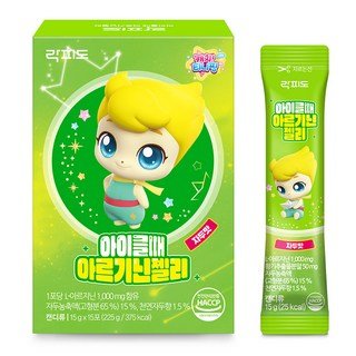 자세히 보기 락피도 캐치티니핑 아이클때 아르기닌젤리 15p, 자두맛, 225g, 1개