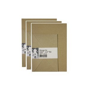 자세히 보기 미네끄네 내마음을 담는 편지지 크라프트지 고급지, 크라프트무지중, 3개
