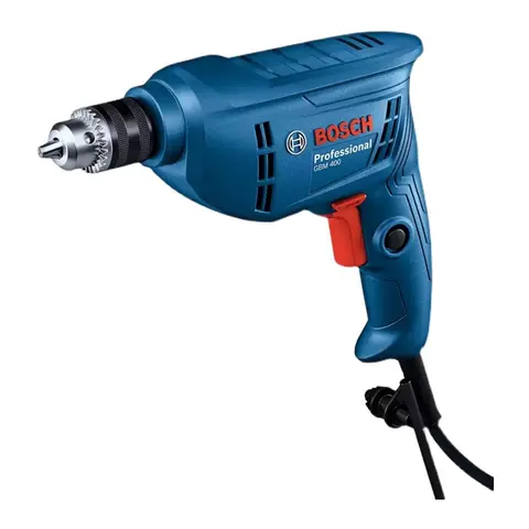 자세히 둘러보기 보쉬 GBM 400 전문 전기 드릴, 400W 유선 전기 해머 드릴, 220V 파워 머신, 드릴링 스크류, GBM 400 KL