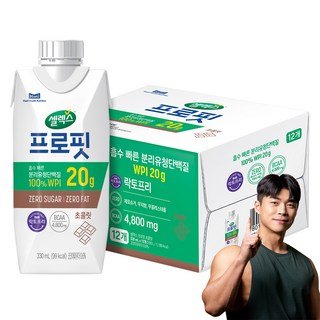 자세히 보기 셀렉스 프로핏 초콜릿, 330ml, 12개