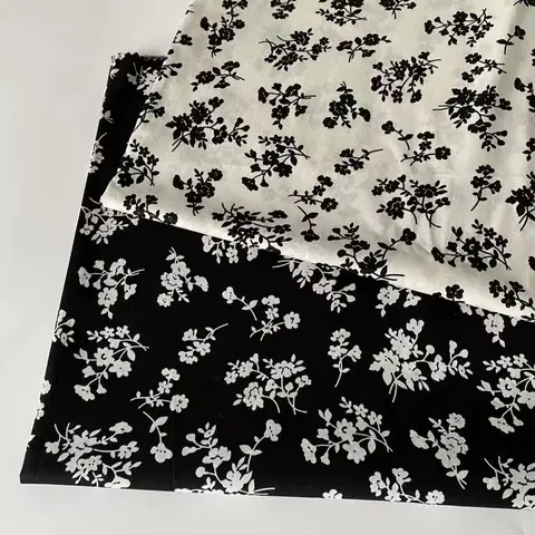 Go To 자세히 둘러보기 아름다운 꽃무늬 프린트 디자인, 부드러운 느낌 소재, 통기성, 저렴한 가격, 하이 퀄리티 100% 코튼 원단, 여성용 커튼