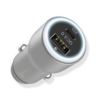 자세히 보기 아이엠듀 USB PD 차량용 2포트 고속충전기 PCH1, IMD-PCH1