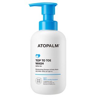 자세히 보기 아토팜 유아용 탑투토 워시 올인원클렌저, 300ml, 1개
