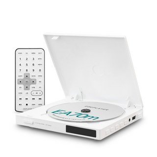 자세히 보기 에듀플레이어 미니 CD DVD플레이어 블루투스인아웃 CD리핑 FM 스피커 구간반복 HDMI CD플레이어 리모컨, EA70m