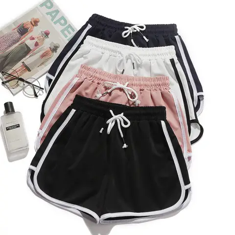 Go To 자세히 둘러보기 여성용 캐주얼 하의, 여성용 스트리트웨어, 여성용 피트니스 조거, 스포츠 러닝, 통기성 플러스 사이즈 반바지, 여름