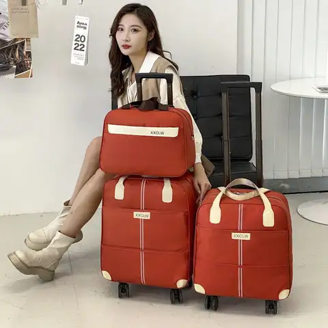 1. **내마모성 소재**: 대용량 캔버스 여행 가방은 내구성이 뛰어난 내마모성 소재로 제작되어, 다양한 환경에서도 사용이 가능하며 오랜 시간 동안 안전하게 사용할 수 있습니다. 여행 가방 여성용 휴대용 경량 대용량 짧은 여행 출장 가방 옥스포드 천 순수한 색상 한국 스타일 가방