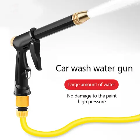 Go To 자세히 둘러보기 휴대용 고압 물총 세차 기계 정원 급수 호스 노즐 스프링클러 pistola de agua a presion