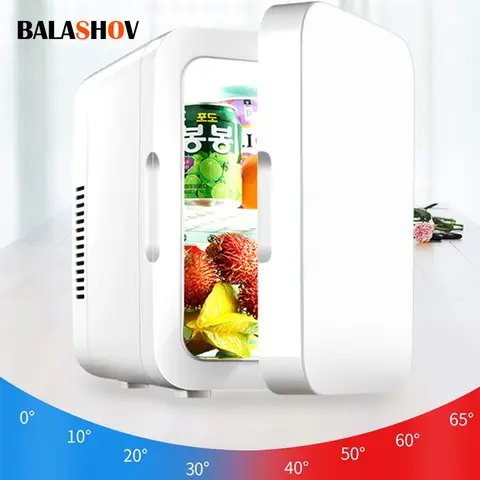 자세히 둘러보기 휴대용 미니 냉장고, 소형 냉장고, 소형 냉장고, 220V, 자동차 트럭 주방 가정용 피크닉 캠핑 무소음 냉동고